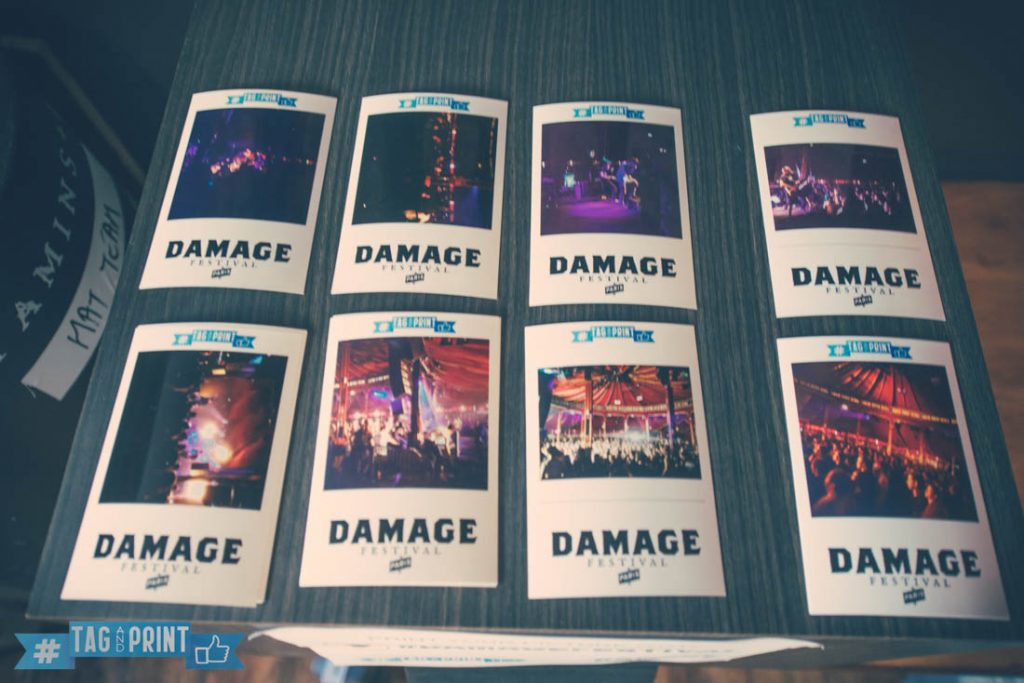 Tag and Print au Damage Festival 2014