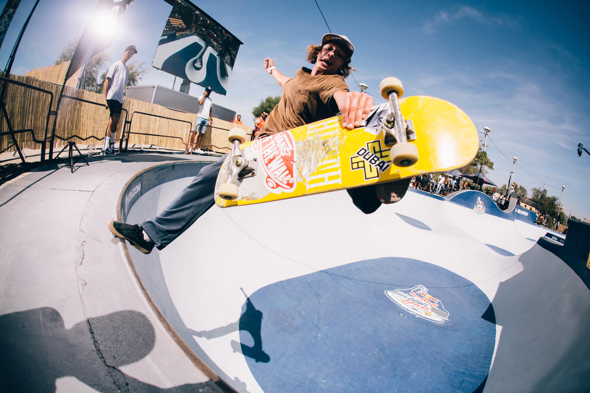 Red bull bowl ripper skateboard 2016