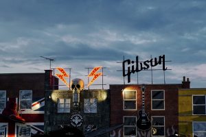 Stand gibson au hellfest festival