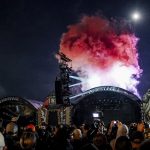 Fumée mainstage du hellfest festival