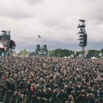 Foule de la scène du Hellfest festival