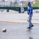 Sean garnier ballon sur l'eau