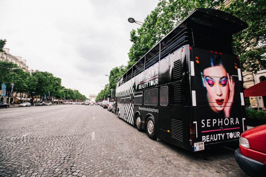 Tag and Print au Beauty Tour Sephora