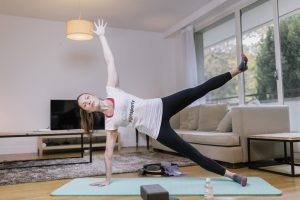 Posture de yoga get sporty fitness