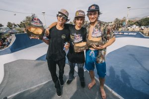 Redbull bowl rippers podium skateboard