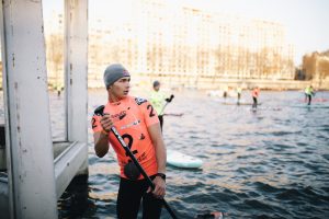 Arthur Arutkin nautic sup paris crossing course de paddle