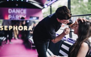 sephora beauty tour paris evenement photographe videaste la clef production agence audiovisuelle