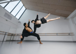 lacoste underwear avec des danseurs de l'opera de paris qui mettent en avant le calçon