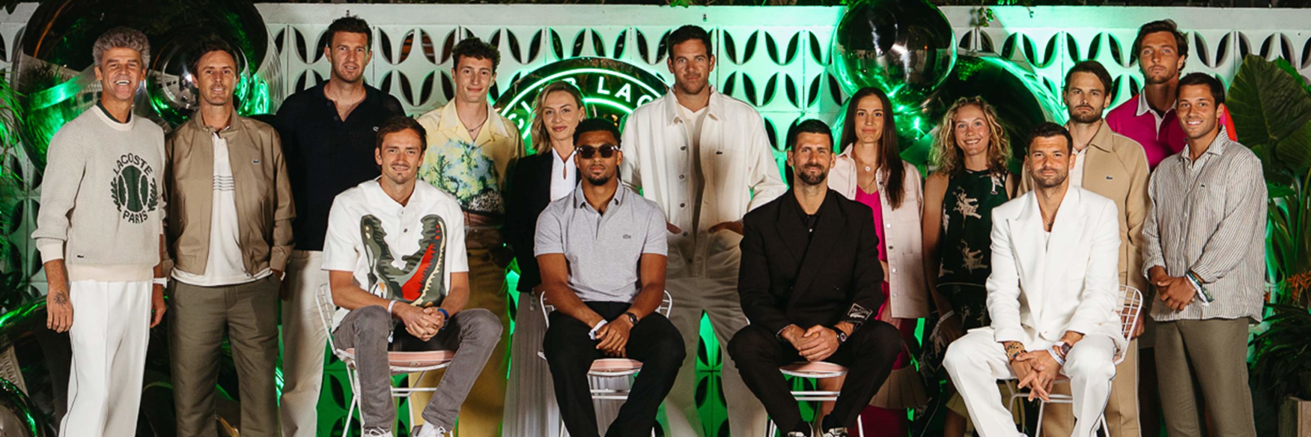 Lacoste Miami Open photo de groupe