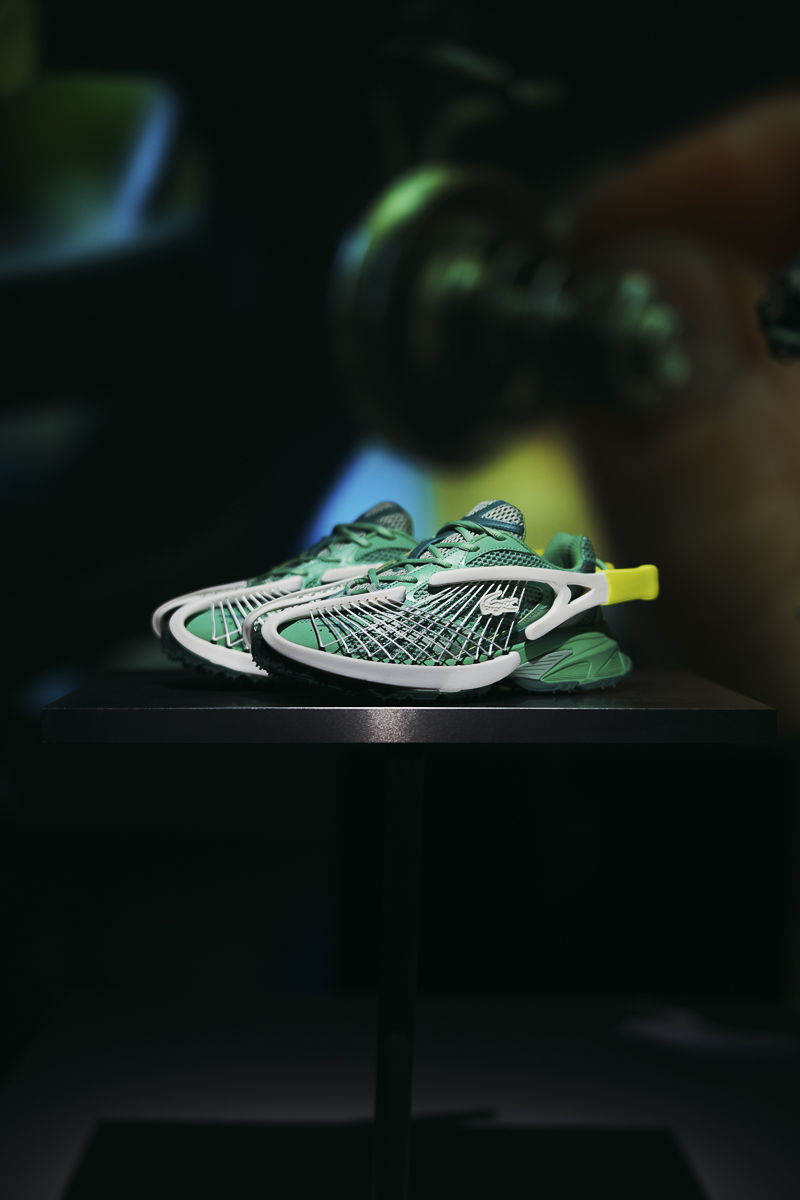 Lacoste L003 Neo Shot Sneaker close up