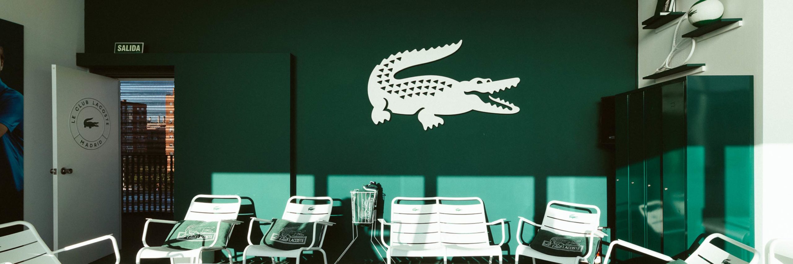 Bannière Lacoste Madrid Open